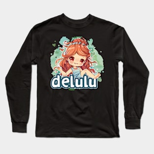 Delulu Spring Girl Long Sleeve T-Shirt